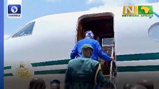 President Tinubu Arrives Equatorial Guinea For Three-Day Official Visit +More | Network Africa