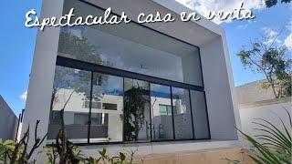 Hermosa residencia EN VENTA en privada al NORTE DE MÉRIDA ¡Un diseño en ARMONÍA con LA NATURALEZA!