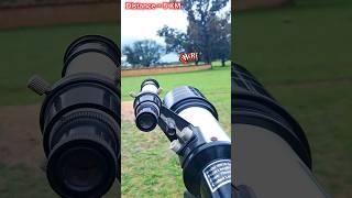 150x Telescope Zoom Test || 5 KM Range Test || F30070m #shorts