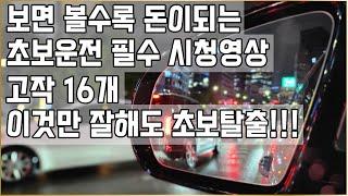 [초보운전 필수 시청]  이것만 잘해도 초보탈출 /초보운전 필수영상 나혼자탄다