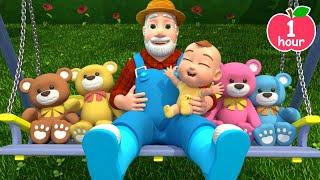 Teddy Plays on the Swing Song + More Lalafun Nursery Rhymes & Baby Songs