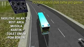 Jalan tol baru trans,jawa .versi bussid #busid #bussid