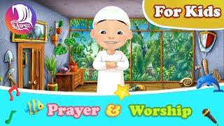 Learn Prayer for Kids | Step by Step Guide | How to Pray (Salah) | Islamic Cartoon | YouQaria