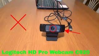   How To Use Logitech HD Pro Webcam C920 Review