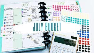 July Monthly Budget Setup: Budget With Me #budgetwithme