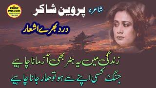 Parveen Shakir poetry  | Zindagi Mein yeh Hunar bhi Aazmana Chahiye | उदास कविता