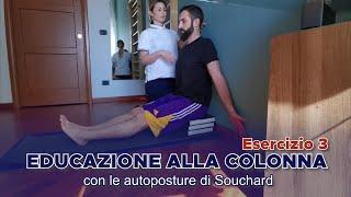 Autoposture di Souchard Es. 3 - Postura da Seduto | Physiolab Roma