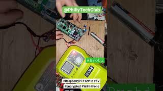 PT 1 #Ryobi #Battery #Soldering Station #Encrypted WiFi #Fone #RaspberryPiZero2W #PhillyTechClub