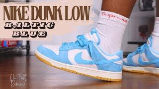 ANOTHER UNC DUNK? I'll Take it! Nike Dunk Low 'Baltic Blue' On Foot Review