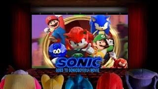 Sonic Plush: Sonic Goes To Sonicboy0914 Movie!