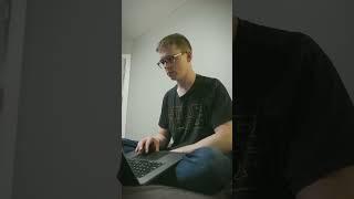 POV: Your computer hits you with light mode #comedyskit #funnyshorts #technology #shorts