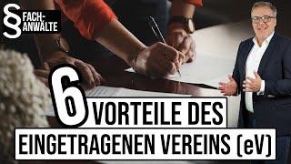 Die 6 Vorteile des eingetragenen Vereins (e.V.)! I Vereinfacher.de