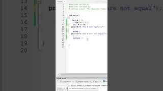 #18 C Interview Program | C Coding Program for Interview  | C tutorial  in Hindi #Shorts