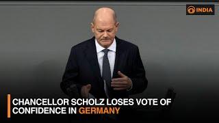 Chancellor Scholz loses vote of confidence in Germany | DD India