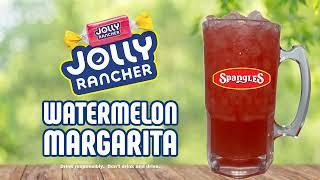 Spangles Jolly Rancher Watermelon Margarita