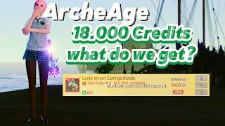 I spent 18.000 Credits on Ipnysh Eearrings in ArcheAge│Syraz