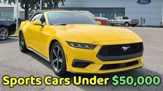 Best Sports Cars You Can Buy for Under $50,000