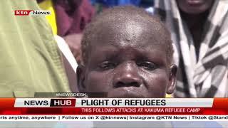 Plight of refugees: Refugees now camping in Ruiru following attacks Kakuma refugee camp