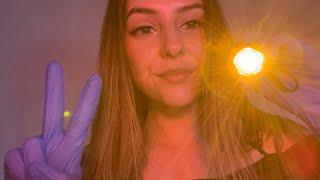 ASMR Eye Relaxation   (light triggers, scanning, visuals)