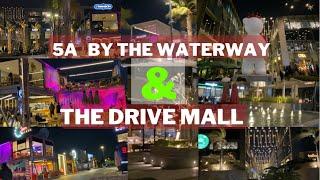5A By The Waterway + The Drive mall أجمد خروجة في التجمع الخامس مكانين جمب بعض فى فيديو واحد