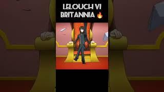 All Hail Lelouch !! || Lelouch vi britannia Code Geass anime badass moment || #shorts #anime
