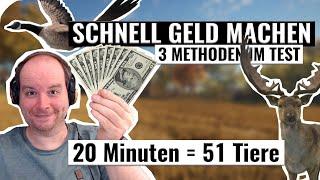 So machst du am schnellsten Geld! Die besten Methoden! || theHunter Call of the Wild