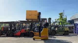 SIAMFORKLIFT : TCM(JAPAN) FRB13-8C 1.3Ton 3m. Y2012 (Official Channel)