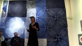 Jeanne Lorenz artist talk at The Compound Gallery 2012