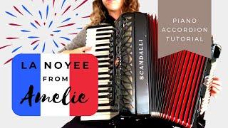 [Accordion Tutorial] La Noyee from Amelie by Yann Tiersen