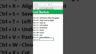 MS Excel Tips | Excel Shortcuts Q to Z