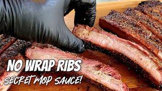 No Wrap Ribs with My Secret Mop Sauce | Pork Ribs Recipe