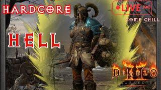 HARDCORE :FIRE DRUID - NM to HELL  - Diablo 2 Resurrected