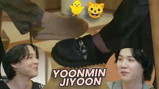  yoonmin jiyoon moments that make me soft  jimin and suga #5