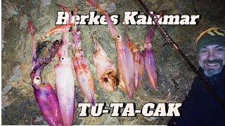 Kalamar Avı için En İyi AT ÇEK TEKNİĞİ / NEREDE BULUNUR NASIL YAKALANIR