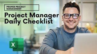 Essential Project Manager Daily Checklist