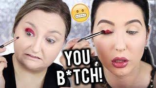 I TRIED FOLLOWING A JACLYN HILL MAKEUP TUTORIAL | OMG LOL