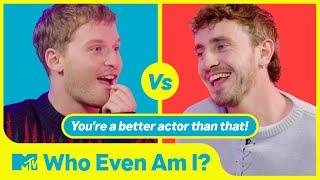 “Am I Pedro Pascal?” Paul Mescal & Fred Hechinger Play “Who Even Am I?”  | Gladiator 2 | MTV Movies