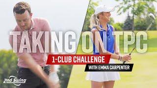 Taking on TPC | 1 Club Golf Challenge | 3M OPEN 16th Hole