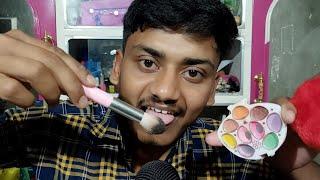 Asmr spit painting makeupsuper tingly 