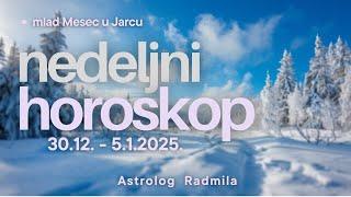 Astrolog Radmila - Nedeljni horoskop od 30.12. do 5.1.2025.