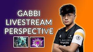 GABBI LIVESTREAM PUSTAHAN NIGHTS PERSPECTIVE VS PROS - CARRY WINDRANGER DOTA 2