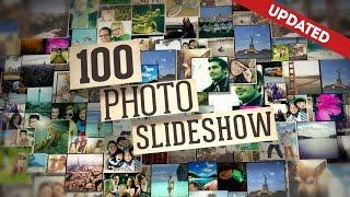 100 Photo Slide Show After Effects template