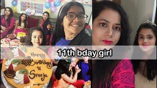 SREEJA’S SWEET THEMED 11TH BIRTHDAY PARTY! | the middle sister’s big day!