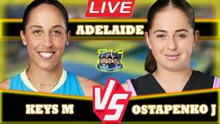 LIVE: Ostapenko J vs Keys M • Adelaide International 2025 #Ostapenko #Keys #tennis