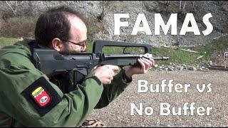 French FAMAS Bullpup With / Without Military Buffer