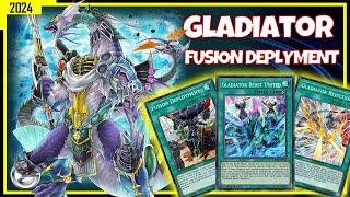 GLADIATOR BEAST DECK WITH FUSION DEPLOYMENT | Android Gameplay July 2024 | Yugioh Duel Links