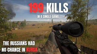 199 Sniper Kills in a single Hell Let Loose Match