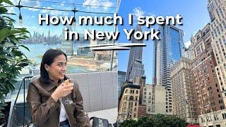 How Much I Spent in New York for 2 weeks | chitchat grwm