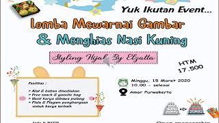 0822-2822-5220,Amor Event Anak-anak di Purwokerto, Lomba Mewarnai gambar dan Menghias Nasi Kuning