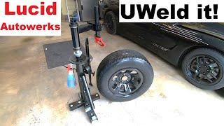 How to Build DIY Lucid Autowerks Harbor Freight Manual Tire Changer Use and Review!